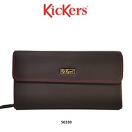 Original Kickers Leather Long Wallet Long Purse Wallet
