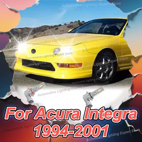 2/4Pcs 50000LM LED Canbus Car Headlight Plug-N-Play Bulbs For Acura Integra 1994-2001 1997 1998 1999