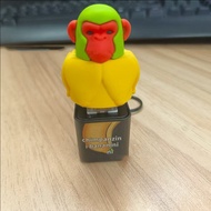 Tungtungsahur พวงกุญแจ Sahur พวงกุญแจมีเสียงTung Tung มีไฟส่องสว่าง พวงกุญแจ 3D ห้อยกระเป๋า