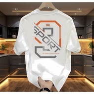 DISTRO MEN'S T-SHIRTS WITH 9 SPORT MOTIFS, BIGSIZE T-SHIRTS S - 7XL, 100% COTTON COMBAD 24s MATERIAL