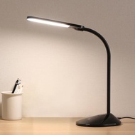 [Power saving measures] IRIS OHYAMA LED desk light, 3 color toning levels, stepless dimming, easy operation, freely movable, flexible arm, adjustable angle, energy saving, black PDL-101-B 【Direct from Japan】