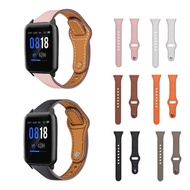 For AXTRO Fit 3  Fit 4  Actxa Tempo 4c 5c  Leather Strap Bracelet