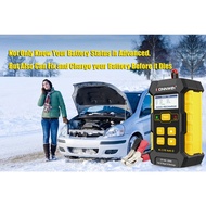 KONNWEI KW510 Full Automatic 12V Car Battery Tester Pulse Repair 5A Battery Chargers Wet Dry AGM Gel