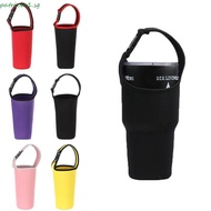 PATRICIA1 Water Bottle Holder, Neoprene Protective Anti-Hot Cup Sleeve, Bag Insulated With Carrying Handle Tumbler Carrier 30oz/900ml Bottle