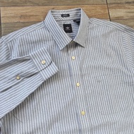 KEMEJA DOCKERS STRIPE SHIRT LD 112 SIZE L PRELOVED