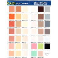 ♞,♘Davies Sun and Rain Premium Elastomeric Paint- 4 Liters (White, Neutrals, Red &amp; Pinks, Blues, Gr