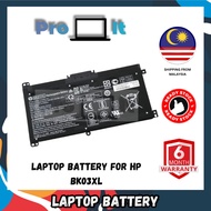 > Laptop Battery Replacement Compatible with HP BK03XL HIGH QUALITY