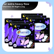 Charmee All-Night Long Feminine Pads 10s x 6 ...