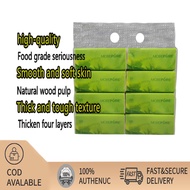 4-Ply facial tissue soft tissue cleaning tissue paper 8pack