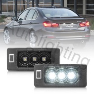 2Pcs Canbus LED License Number Plate Light For BMW E82 E88 E90 E91 F40 F22 F23 F87 X1 X3 X4 X5 X6 Ca