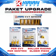CVT ROLLER RACING UPGRADE PACKAGE, CVT SPRING, CENTRIC SPRING, SLIDE PIECE ACCELERATION TOP SPEED KI