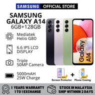 Samsung Galaxy A14 5G Smartphone (6GB+128GB) – 6.6" Display | 50MP AI Camera | 5000mAh Battery