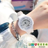 【威龍百貨】兒童手錶 手表ins高顏值學生女款初高中防水小眾氣質簡約夜光太空人電子表