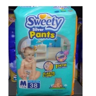 Pampers Sweety Silver pants M38
