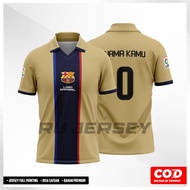Jersey Barcelona 2001 Away Full Printing