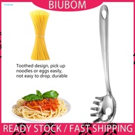 Pasta Scoop Food Grade Heat-Resistant Stainless Steel Noodle Tongs Pasta Spoon Spaghetti Server Cola