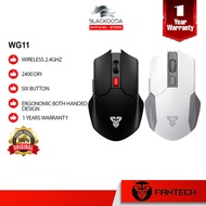 FANTECH (WG11)-FANTECH 2.4 G WIRELESS MOUSE 2400 DPI (WHITE / BLACK/GAMING MOUSE/ WIRELESS )