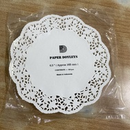 Doyley Paper Round 6.5 Inch White Pack 250 Pc / Paper Lace Placemat