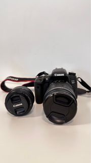 Canon 760D &amp; 跟機鏡EFS 18-135mm &amp; 大光圈EF 50mm