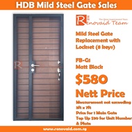 HDB Gate - Mild Steel Gate FBG01