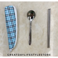 Spoon Chopstick Case Set