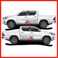 TOYOTA REVO Z-edition สติ๊กเกอร์ลายชายประตู Z-edition  สติ๊กเกอร์ซิ่ง สติ๊กเกอร์ติดรถ ชุดแต่ง Z-edit