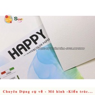 Canson A2 paper 300gsm large size A2 - Happy watercolor paper 300gsm [ Sugi Art Shop ]