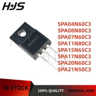10Pcs/LOT SPA20N60C3 SPA17N80C3 SPA21N50C3 SPA11N80C3 SPA08N80C3 SPA15N65C3 SPA04N60C3 SPA07N60C3 TO