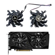 New graphics card GPU fan 4PIN 85MM for Yeston Radeon RX6500 6600 6600XT 8GB Gaea graphics card cool