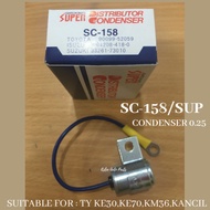 CND-204/CENT CONDENSER 0.25 TY KE30,KE70,KM36,KANCIL