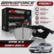 Brakeforce Extreme Carbon Ceramic Front Brake Pads For SAAB 9-3 2004 Up To 2014 Model