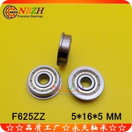 Stainless Steel Flange Bearing SF625ZZ F625ZZ F625-2RS DDRF-1650 5 * 16 * 5 3QQ0