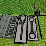 MOLLAR Universal 4 Pcs CVT Tracker Package + 39-41Mm Key + 10 Pcs Socket Wrench Set + 8mm T-Wrench T