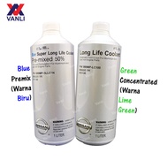 Nissan Genuine Long Life Coolant ( LLC ) / Super Long Life Coolant ( SLLC ) 1L - 999MP-LC100 / 999MP-SLLC1-N