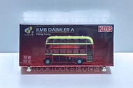絕版 全新未拆 Tiny 微影 展會限定 電鍍紅 丹拿A Daimler A  烏嘴狗 ( 1 號線 尖沙咀<->九龍城 )(4202)