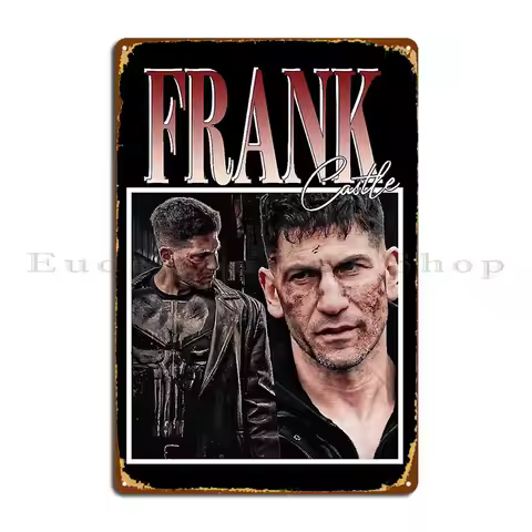 Frank Castle Metal Plaque Poster Home Create Wall Pub Design Mural Tin Sign Poster