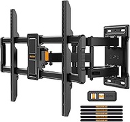 Perlegear TV Wall Bracket for Most 37β82 Inch Flat/Curved TVs up to 50 kg, Tilt and Swivel TV Bracke