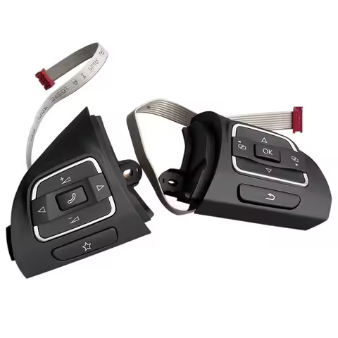 5C0959538B Auto Multifunction Steering Wheel Audio Control Combination Control Switch For VW Golf Je