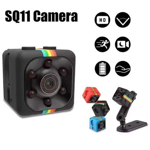 SQ11 Mini DV Camera HD 1080P Sensor Night Vision Camcorder Wide Angle Action DVR Micro Camera Sport 