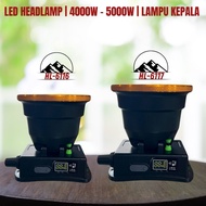 CAHAYA NEWEST HEAD LIGHTS | HL-6116 (4000W) | HL-6117 (5000W) | White Light | Headlight 6116 / 6117 