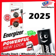 Energizer 3V Lithium Battery CR 2025 100% Original Energizer Lithium 3V Battery 2025 (2 Pcs In 1 Pac