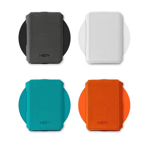 Leather Protective Shell Skin Case Cover for HiBy R3 Pro II Gen 2 HiFi MP3 Music Player USB DAC Head