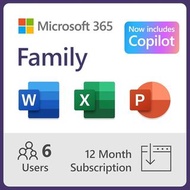 Microsoft Office 365 家用版 夾Family Plan 隨時開始 已有3人
