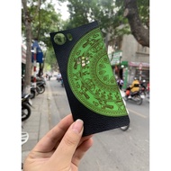 Dán da lưng Blackberry Key 2 khắc hình trống đồng