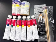 溫莎牛頓油畫顏料 塑膠彩丙烯顏料 油畫/廣告彩/塑膠彩/水彩畫筆