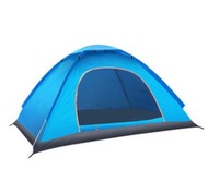 DDS - 全自動打開 便攜 沙灘帳篷 【1-2人單門藍色】#DDS