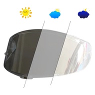 Helmet Photochromic Visor Lens Sunshield For AGV K6 K6S