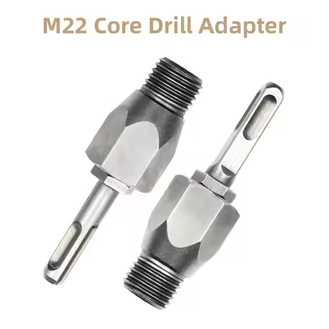Drill M22 Diamond Core Bit SDS Plus Arbor Split Integrated Adapter Electric Hammer Square/HEX Handle
