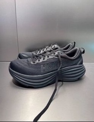 🔥【👞全新原盒】HOKA ONE ONE Bondi 8 邦代8 長距離公路 低幫跑步鞋 黑色