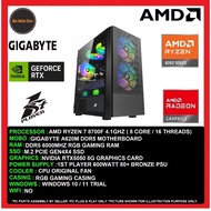 Gaming Value Office Pc Desktop AMD Ryzen 7 8700F/16GB/32GB/512GB SSD/1TB SSD/RTX5050 8GB/600W